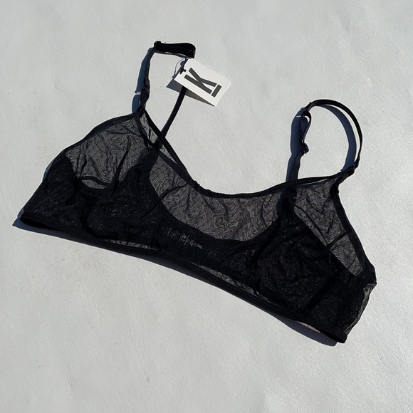 Kit undergarments - mesh tank bra & thong size 4 - Picture 2 of 11